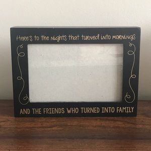 Friends and Family Stand Up Picture Frame